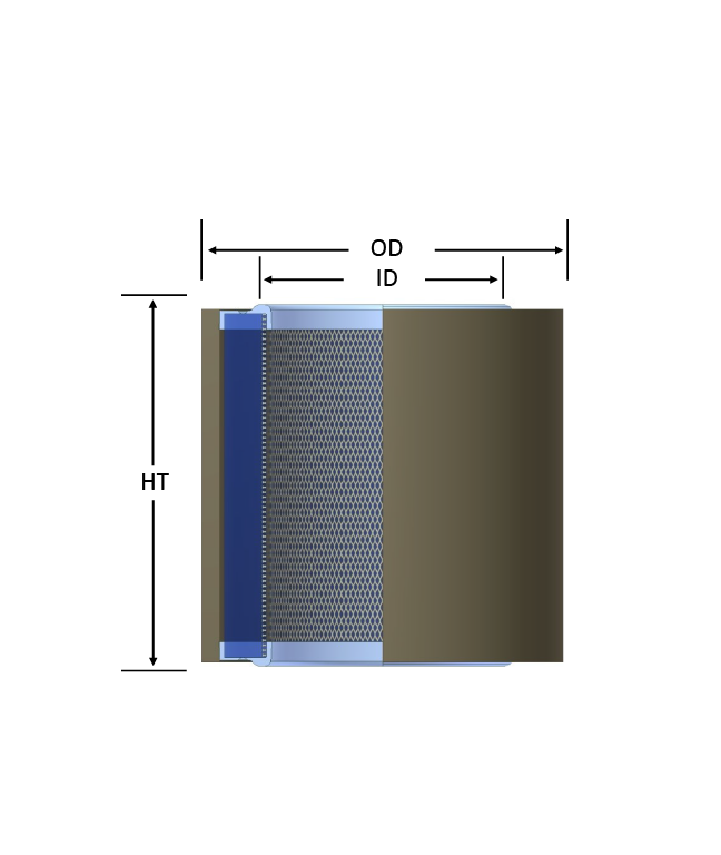 filtres et cartouches filtrantes F8-108 (SOLBERG)